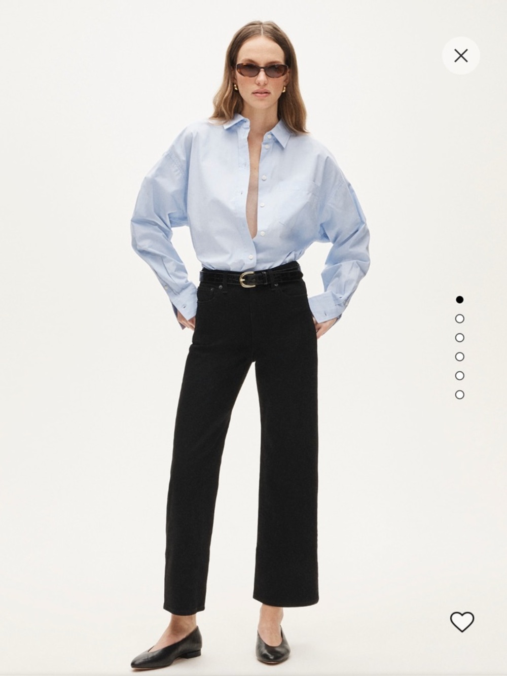 J Crew Slim Wide Leg Jeans Black Size 26